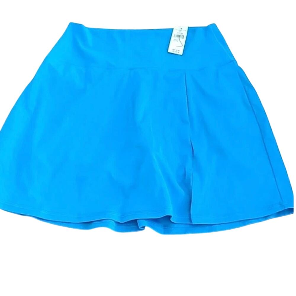 Aerie Offline Skort XS NWT Bright Blue Tennis Pickleball Prep Skirt
